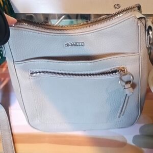 Stone Gray Crossbody Bag (Adjustable)